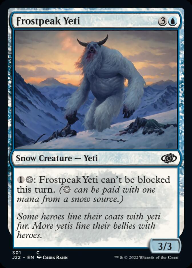 Frostpeak Yeti [Jumpstart 2022] | Webway Games