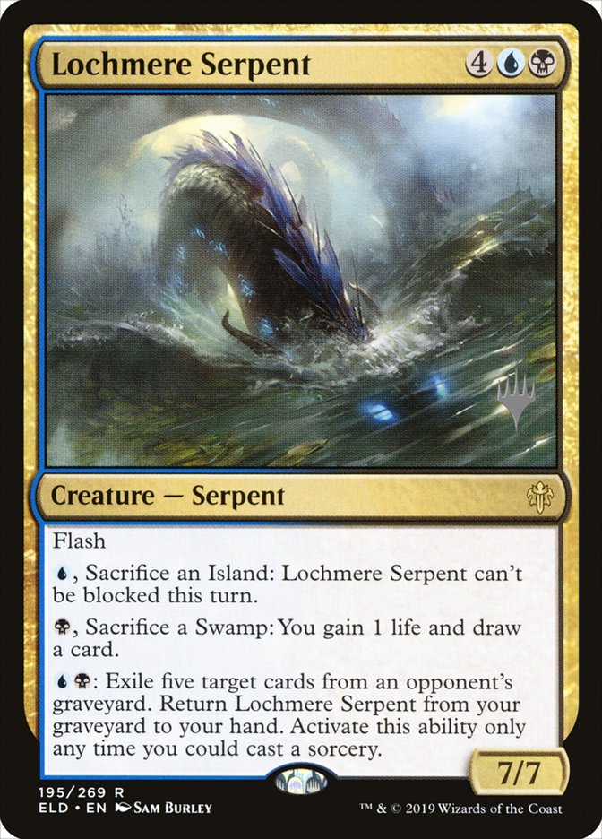 Lochmere Serpent (Promo Pack) [Throne of Eldraine Promos] | Webway Games