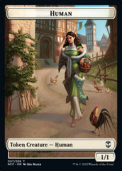 Eldrazi Spawn // Human Double-sided Token [Streets of New Capenna Commander Tokens] | Webway Games
