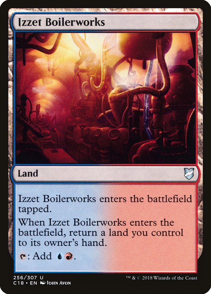 Izzet Boilerworks [Commander 2018] | Webway Games