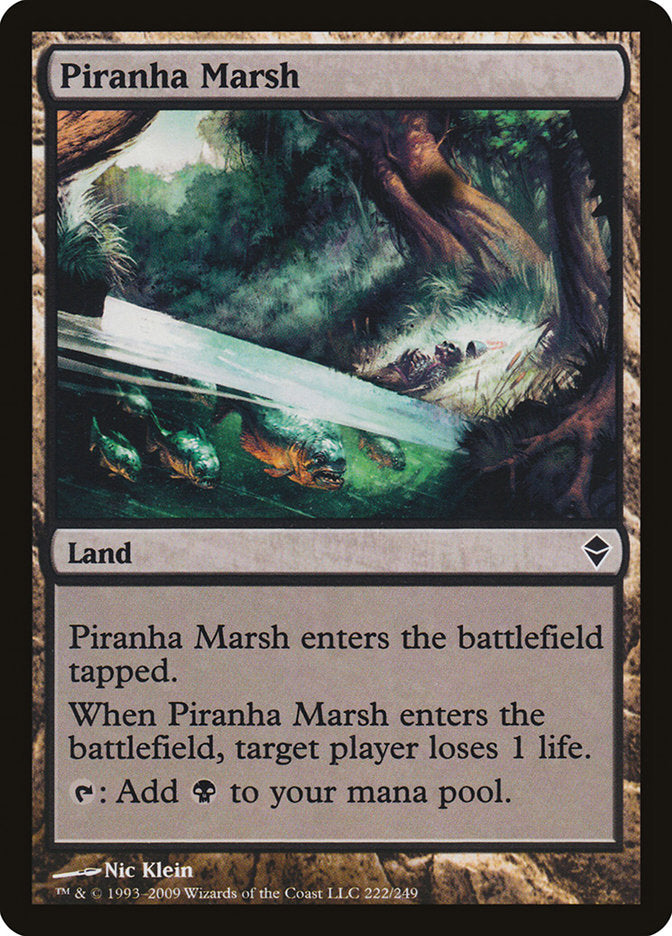 Piranha Marsh [Zendikar] | Webway Games