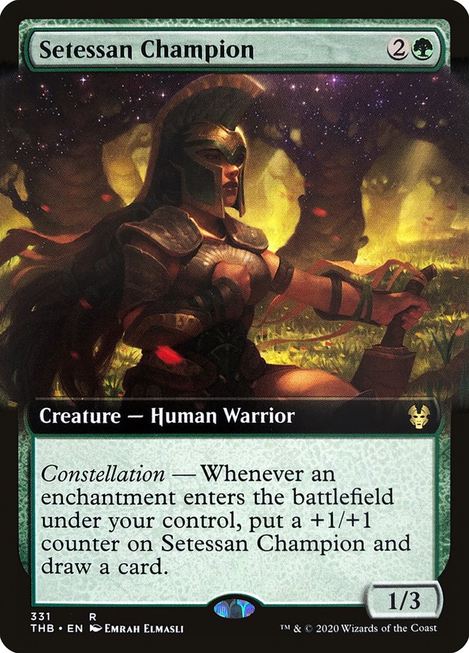 Setessan Champion (Extended Art) [Theros Beyond Death] | Webway Games