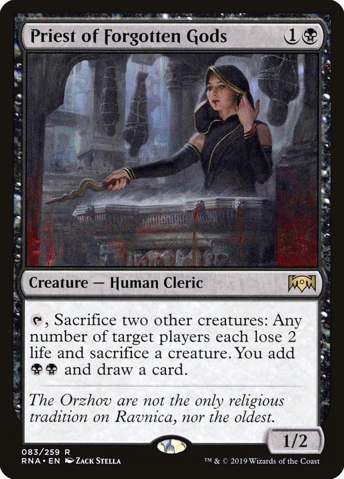 Priest of Forgotten Gods [Ravnica Allegiance] | Webway Games