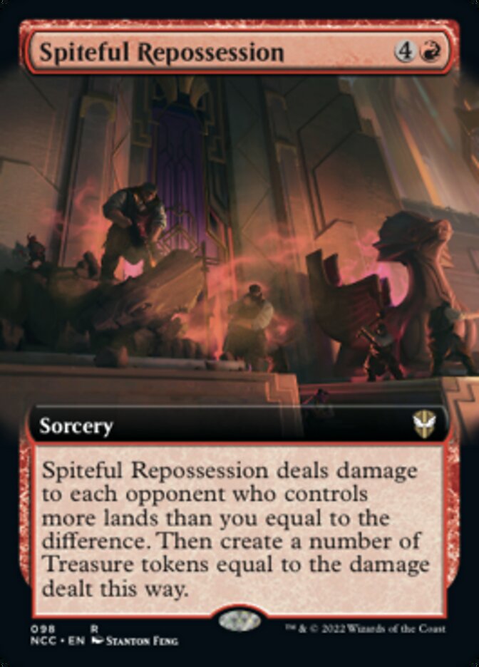 Spiteful Repossession (Extended Art) [Streets of New Capenna Commander] | Webway Games