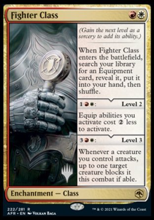 Fighter Class (Promo Pack) [Dungeons & Dragons: Adventures in the Forgotten Realms Promos] | Webway Games