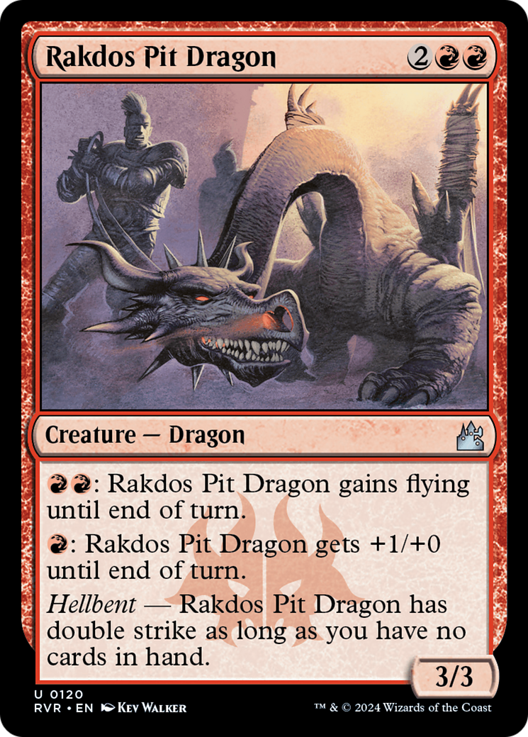 Rakdos Pit Dragon [Ravnica Remastered] | Webway Games