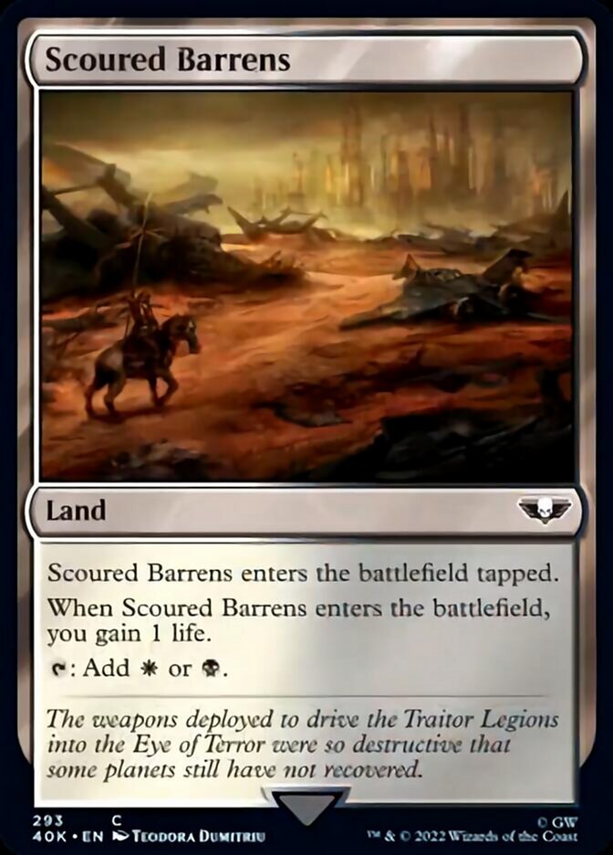 Scoured Barrens [Universes Beyond: Warhammer 40,000] | Webway Games
