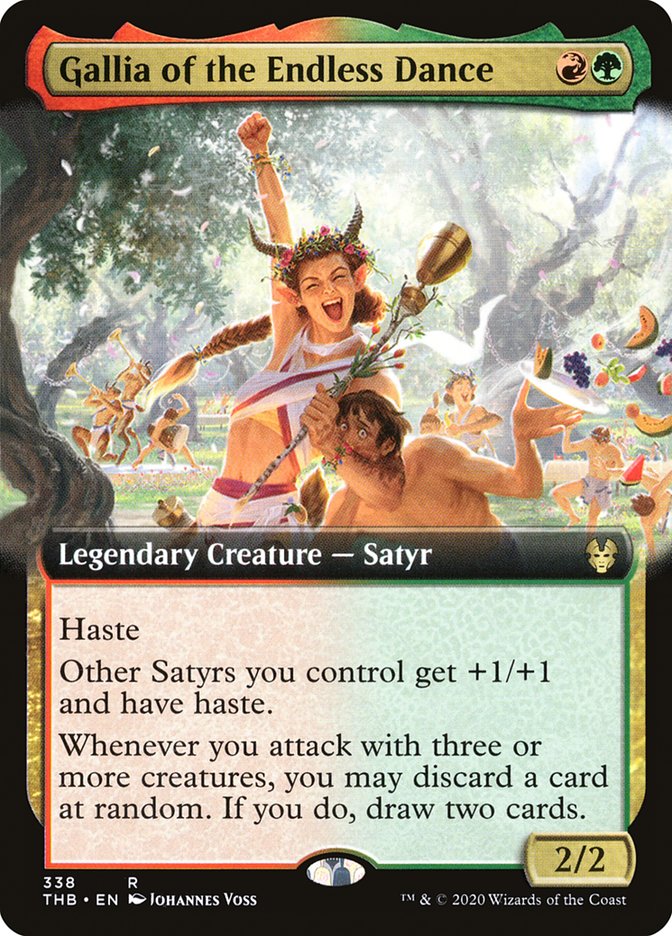 Gallia of the Endless Dance (Extended Art) [Theros Beyond Death] | Webway Games