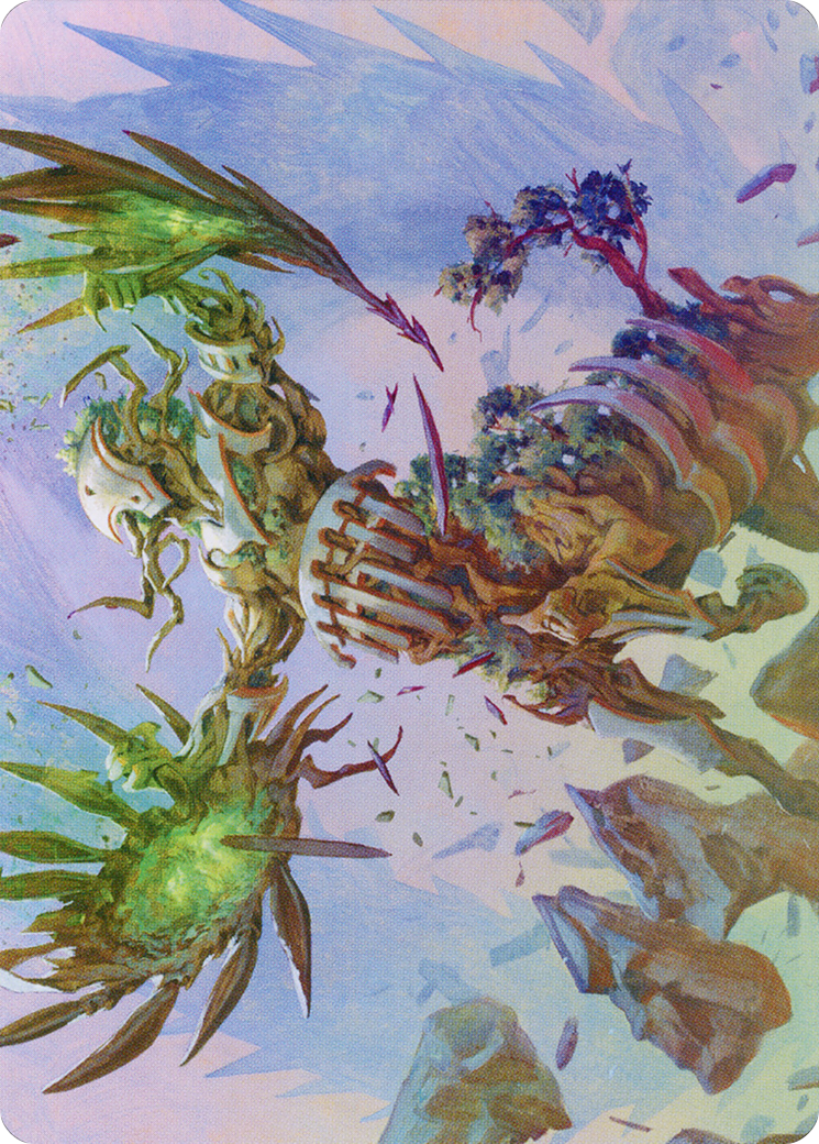 Botanical Brawler Art Card [March of the Machine Art Series] | Webway Games