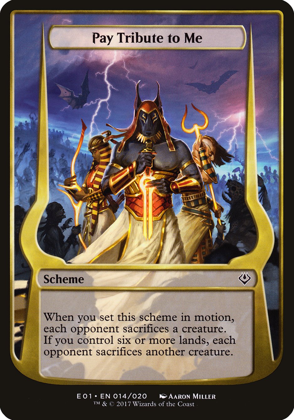Pay Tribute to Me [Archenemy: Nicol Bolas Schemes] | Webway Games