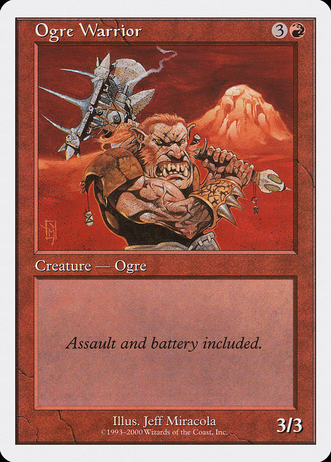 Ogre Warrior [Starter 2000] | Webway Games