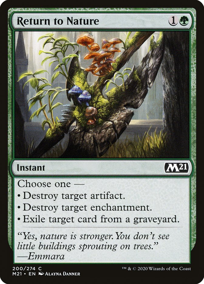 Return to Nature [Core Set 2021] | Webway Games