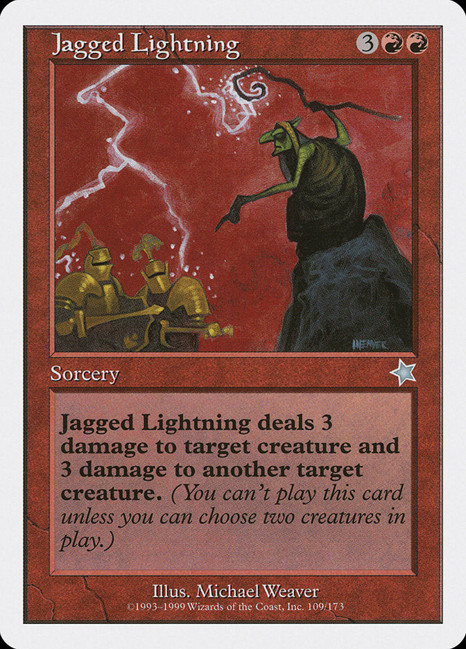 Jagged Lightning [Starter 1999] | Webway Games