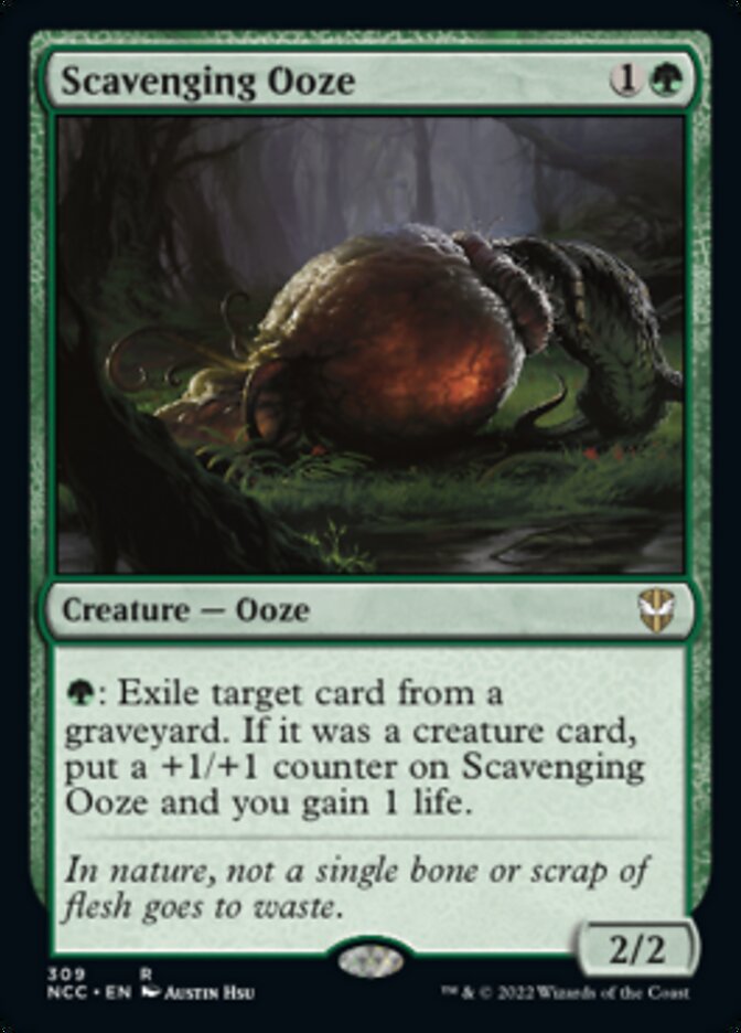 Scavenging Ooze [Streets of New Capenna Commander] | Webway Games