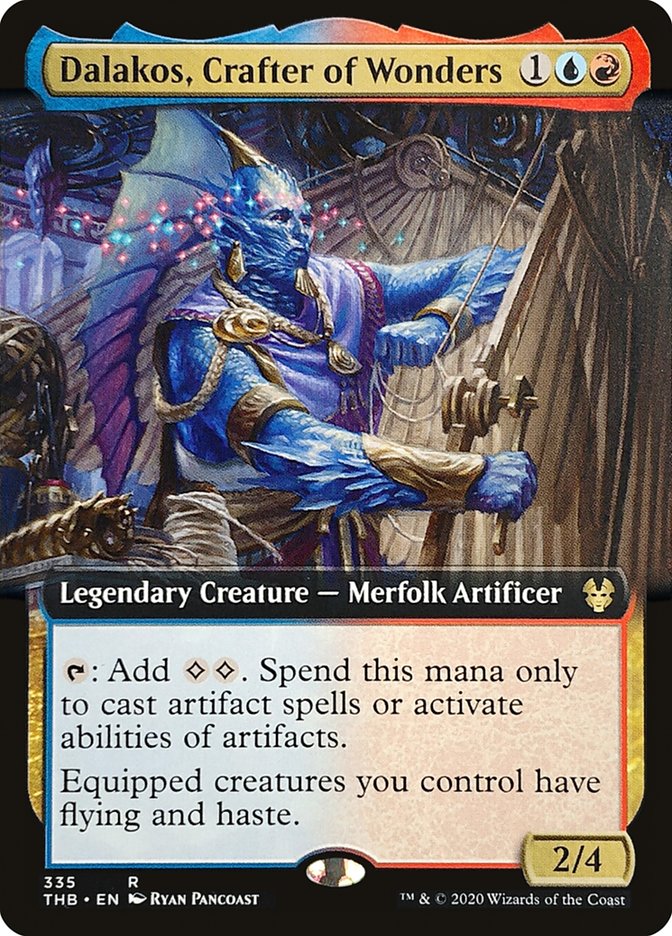 Dalakos, Crafter of Wonders (Extended Art) [Theros Beyond Death] | Webway Games
