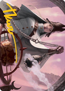 Celestus Sanctifier Art Card (Gold-Stamped Signature) [Innistrad: Midnight Hunt Art Series] | Webway Games