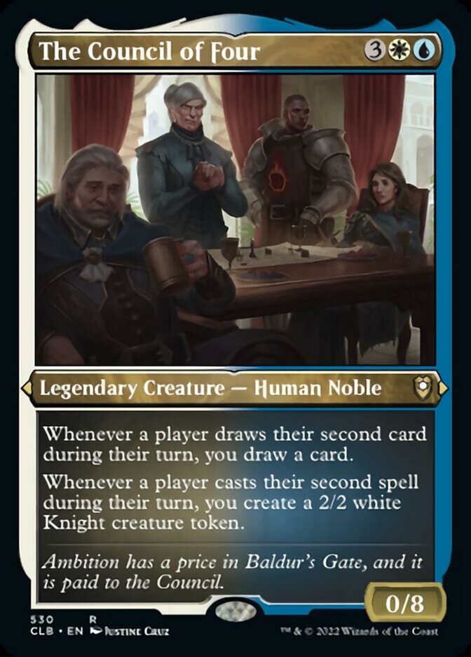 The Council of Four (Foil Etched) [Commander Legends: Battle for Baldur's Gate] | Webway Games