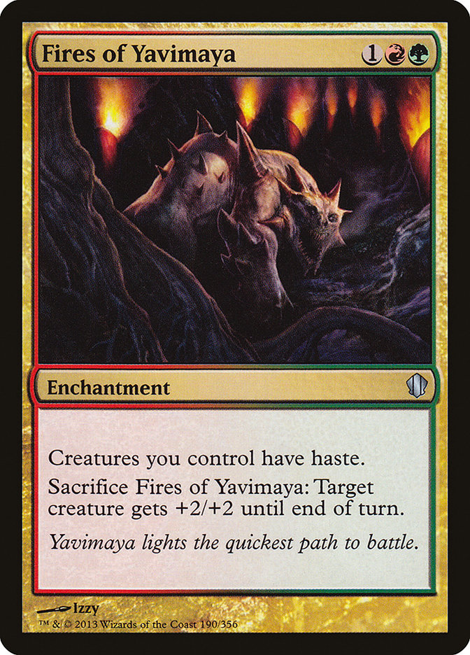 Fires of Yavimaya [Commander 2013] | Webway Games