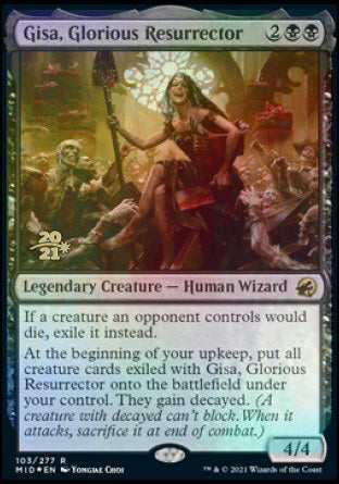 Gisa, Glorious Resurrector [Innistrad: Midnight Hunt Prerelease Promos] | Webway Games