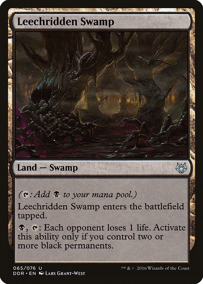 Leechridden Swamp [Duel Decks: Nissa vs. Ob Nixilis] | Webway Games