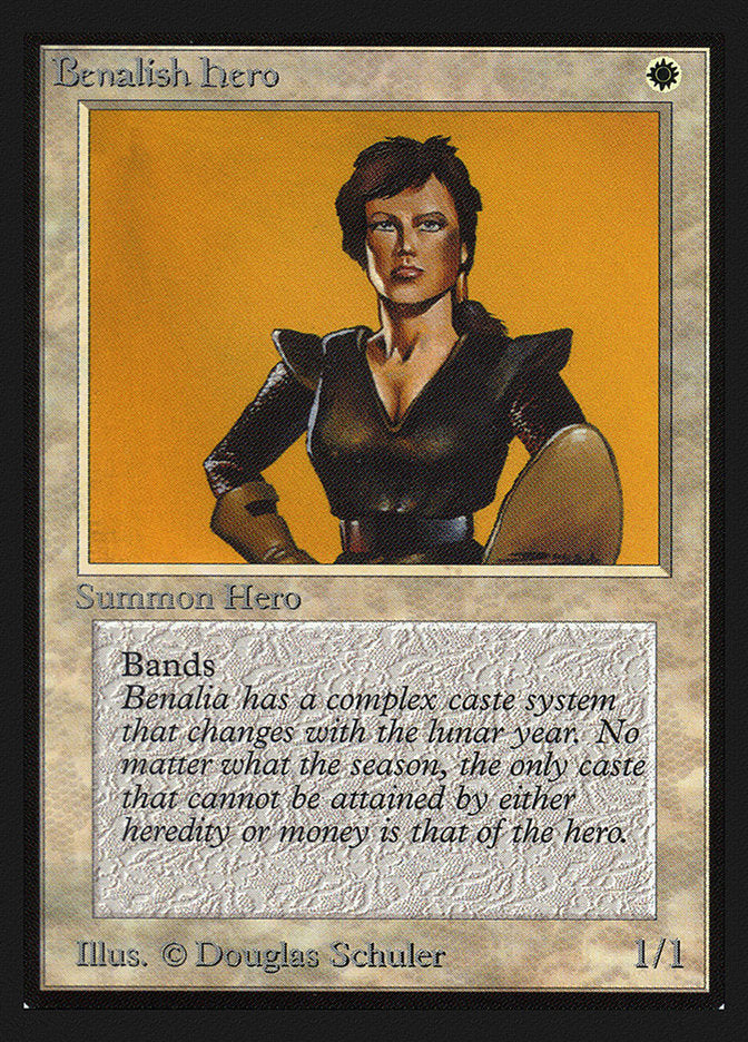 Benalish Hero (CE) [Collectors’ Edition] | Webway Games