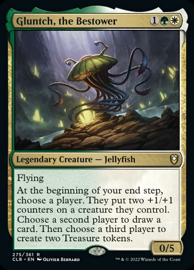 Gluntch, the Bestower [Commander Legends: Battle for Baldur's Gate] | Webway Games
