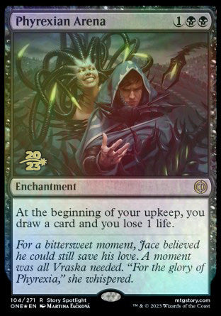 Phyrexian Arena [Phyrexia: All Will Be One Prerelease Promos] | Webway Games