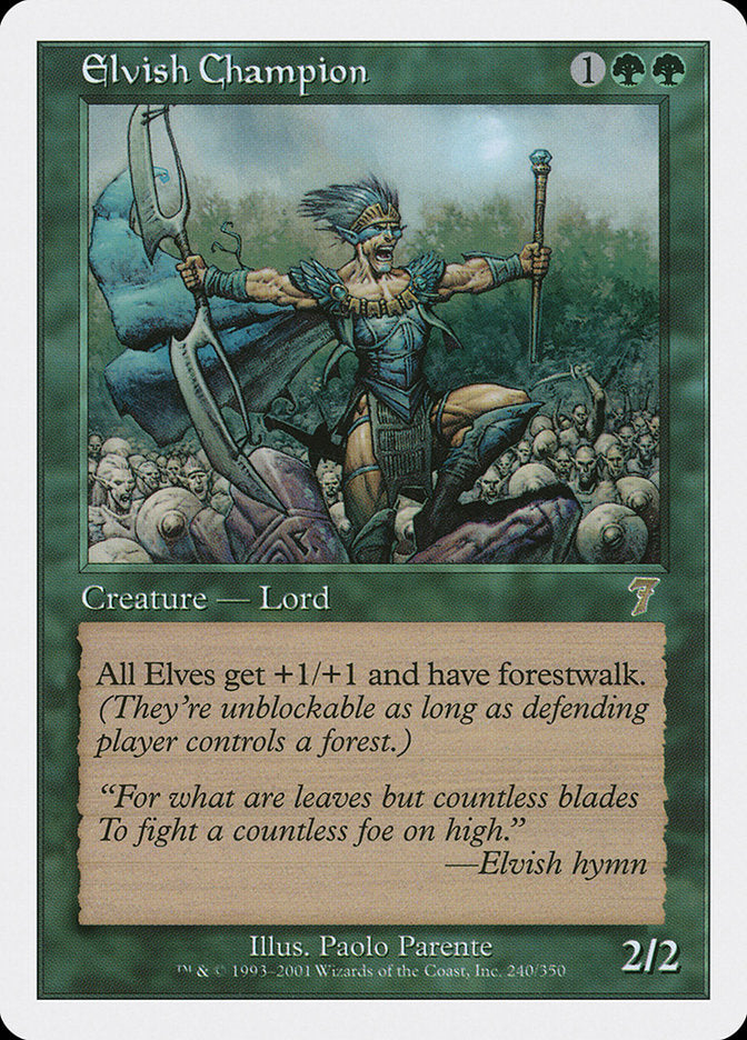 Elvish Champion [Seventh Edition] | Webway Games