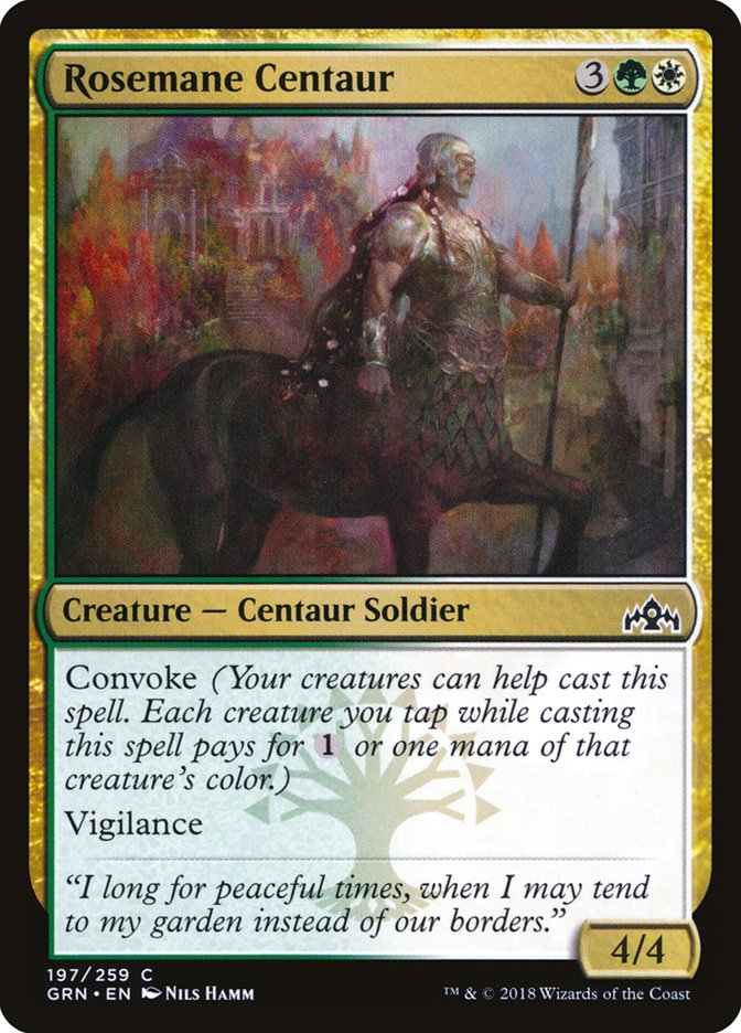 Rosemane Centaur [Guilds of Ravnica] | Webway Games