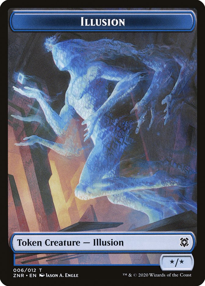 Illusion Token [Zendikar Rising] | Webway Games