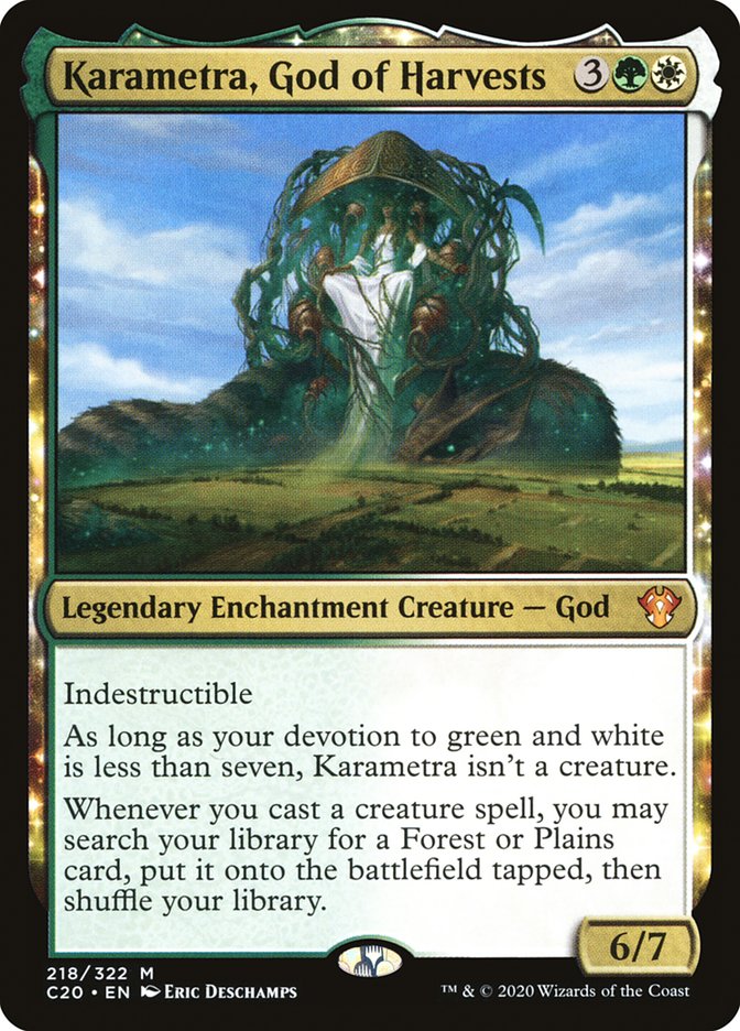 Karametra, God of Harvests [Commander 2020] | Webway Games