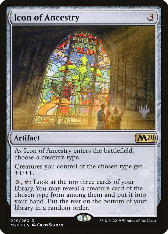 Icon of Ancestry (Promo Pack) [Core Set 2020 Promos] | Webway Games