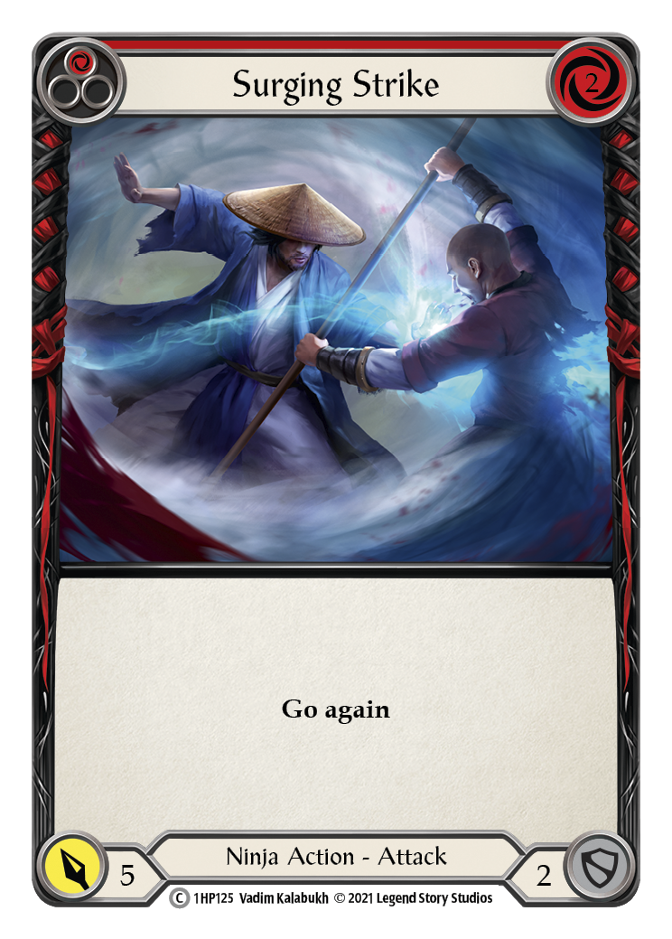 Surging Strike (Red) [1HP125] | Webway Games