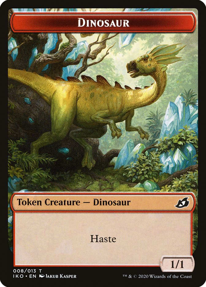 Dinosaur Token [Ikoria: Lair of Behemoths] | Webway Games
