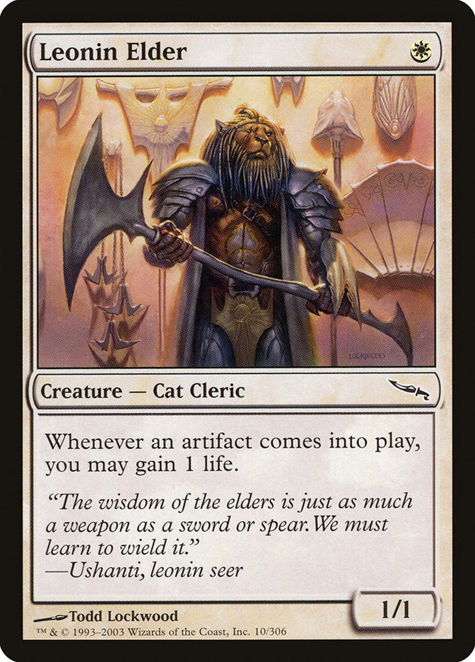 Leonin Elder [Mirrodin] | Webway Games