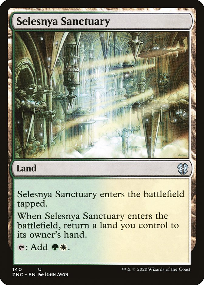 Selesnya Sanctuary [Zendikar Rising Commander] | Webway Games