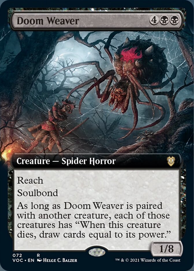 Doom Weaver (Extended) [Innistrad: Crimson Vow Commander] | Webway Games