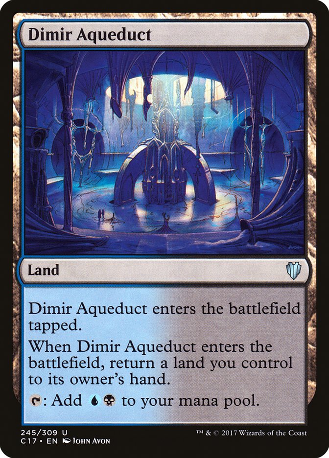 Dimir Aqueduct [Commander 2017] | Webway Games