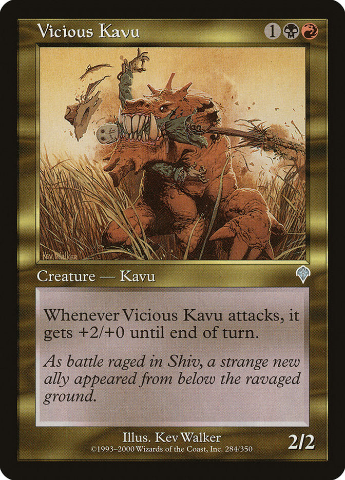 Vicious Kavu [Invasion] | Webway Games