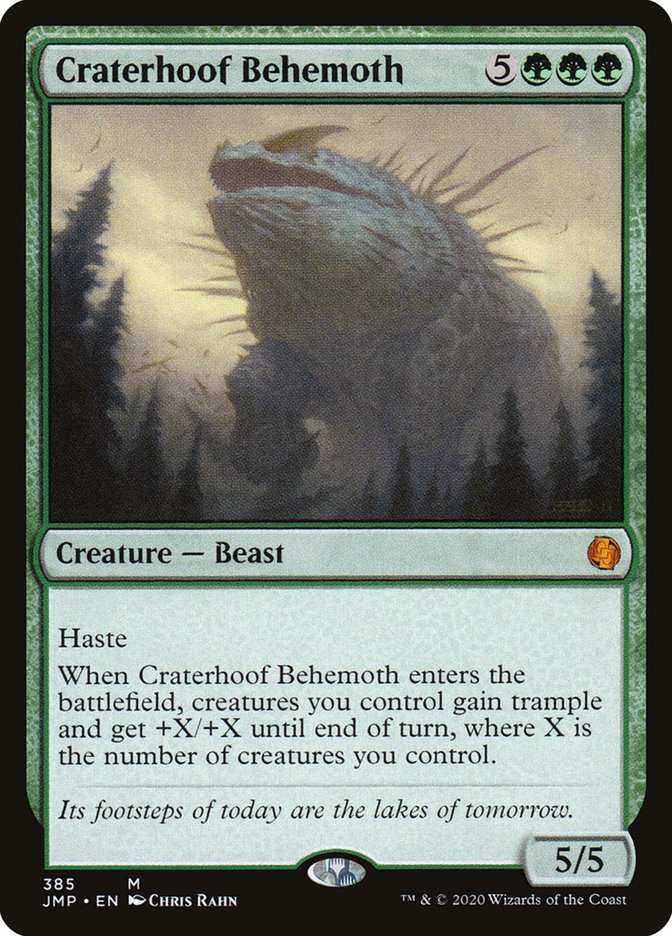 Craterhoof Behemoth [Jumpstart] | Webway Games