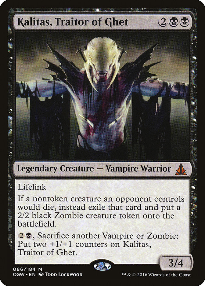 Kalitas, Traitor of Ghet [Oath of the Gatewatch] | Webway Games