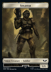 Soldier (002) // Space Marine Devastator Double-sided Token [Universes Beyond: Warhammer 40,000 Tokens] | Webway Games