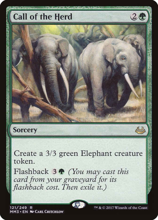 Call of the Herd [Modern Masters 2017] | Webway Games
