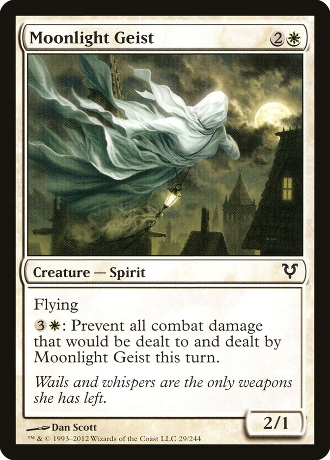 Moonlight Geist [Avacyn Restored] | Webway Games