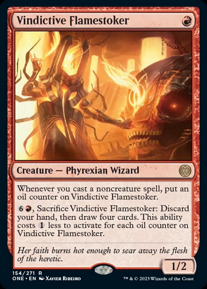 Vindictive Flamestoker [Phyrexia: All Will Be One] | Webway Games