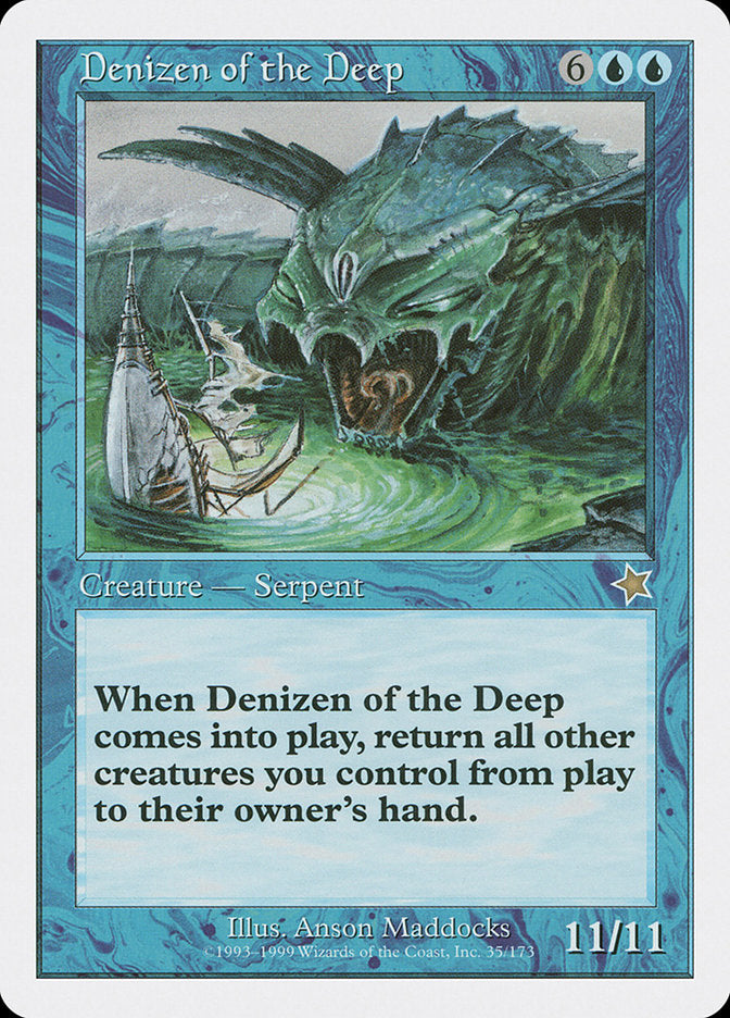 Denizen of the Deep [Starter 1999] | Webway Games