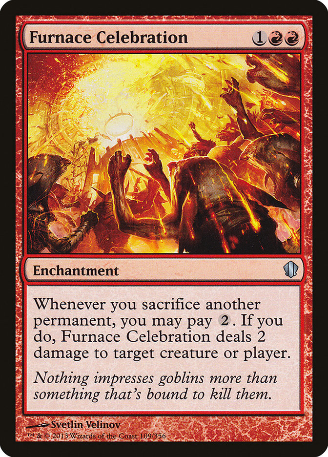 Furnace Celebration [Commander 2013] | Webway Games
