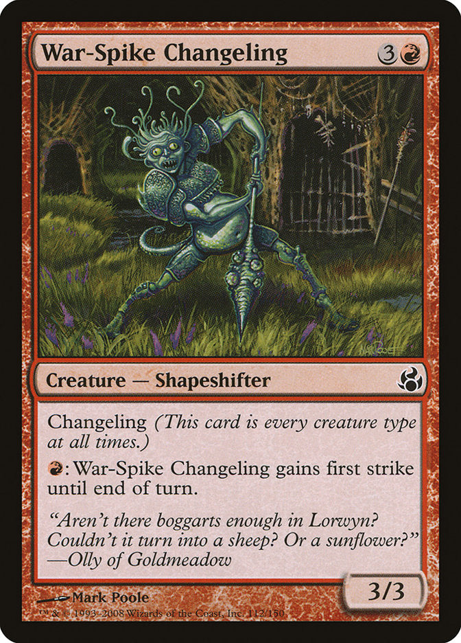 War-Spike Changeling [Morningtide] | Webway Games