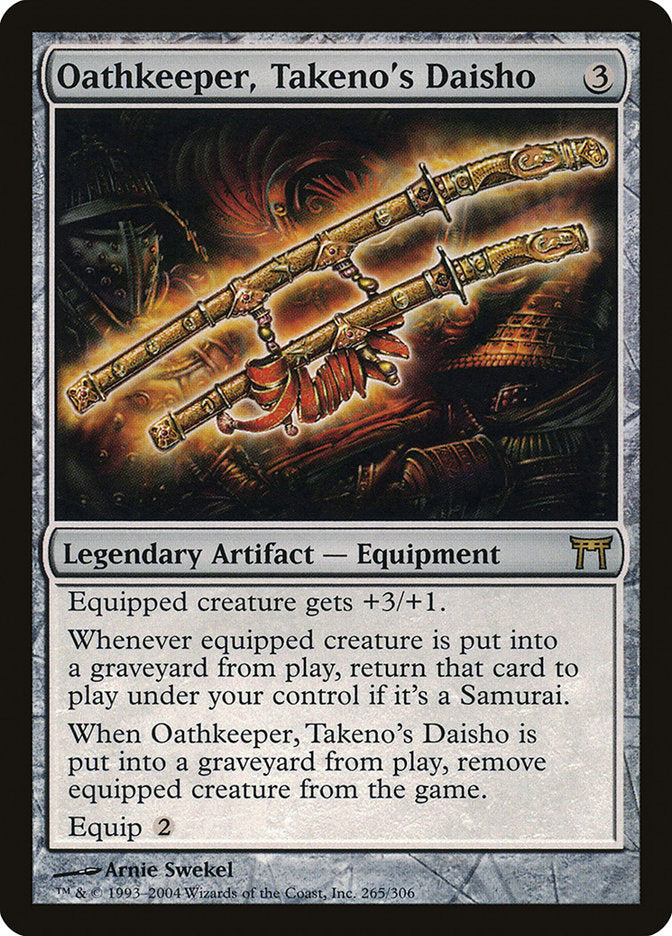Oathkeeper, Takeno's Daisho [Champions of Kamigawa] | Webway Games