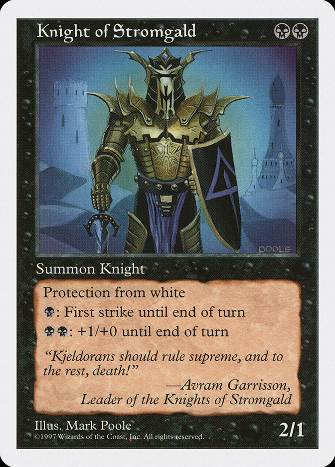 Knight of Stromgald [Fifth Edition] | Webway Games
